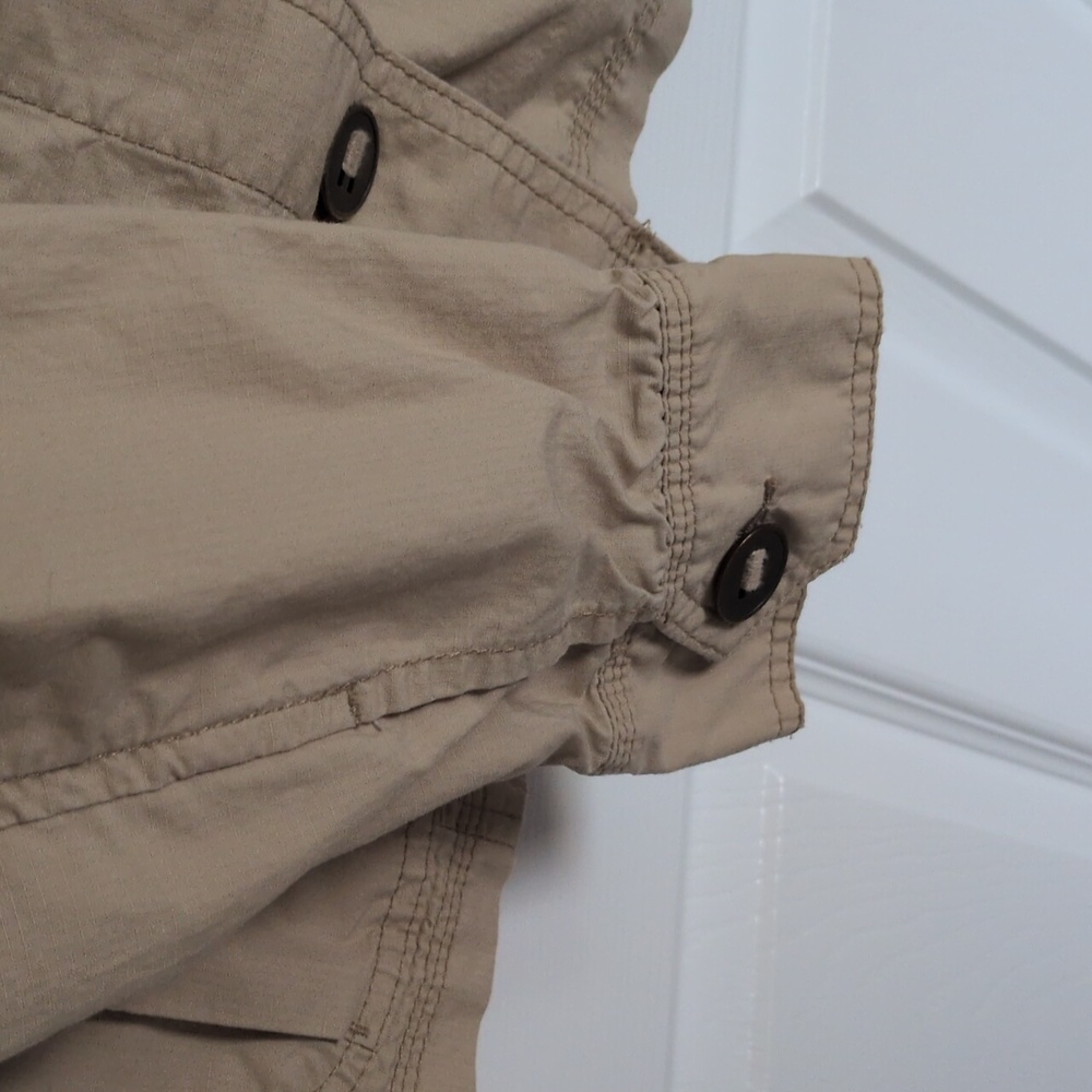 Tommy Hilfiger Tan Y2K Military Jacket - 8 - Picture 5 of 9